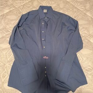 Brooks Brothers Classic Blue Dress Shirt